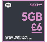 SMARTY 10GB 30 Day Pay As You Go SIM Card