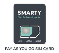 Smarty Pay As You Go Sim Card Trio