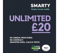 SMARTY 5G/4G Data Sim, Data Deals Unlimited Calls & Texts in Charcoal SMARTY Charcoal