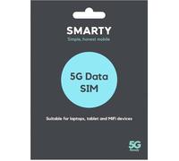SMARTY Unlimited Data only SIM. 1 month plan, No contract, EU Roaming