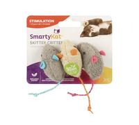 SmartyKat Skitter Critters Cat Toy Catnip Mice, Pack of 3