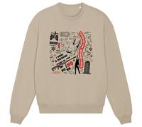 SmartyPants 1988 Thriller Movie Christmas Jumper Sweatshirt - Nakatomi Plaza Retro Action Film Festive Xmas Present Gift (2XL, Natural)
