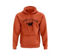 SMARTYPANTS Camp Half Blood Orange Hoodie Pullover | Percy Jackson Inspired | Greek Myth Fan Gift for Teens and Adults