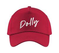 SMARTYPANTS Dolly Embroidered Washed Baseball Cap Western Country Music Festival Aesthetic Dad Hat Curved Brim Adjustable Strapback Outdoor Sun Protection Parton