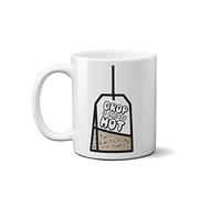SMARTYPANTS Drop It Like It's Hot Printed Mug- Present Gift Funny Novelty Coffee Tea Graphic