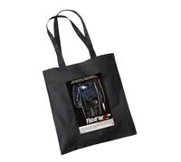 SMARTYPANTS Friday 13th Poster Tote Bag Cotton Shopper - Classic Horror Thriller Scary Supernatural Slasher Jason Halloween Camp Crystal Lake Film Movie Gift Present