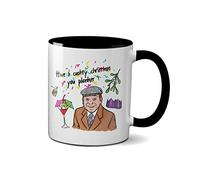 SMARTYPANTS Have A Cushty Christmas You Plonker Mug - TV Comedy Fools Classic Cup Gift (Black Handle)