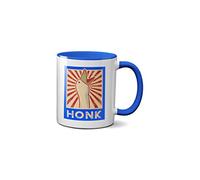 SMARTYPANTS - Honking Goose Video Game Mug - Funny Video Game Themed Silly Novelty Gift Idea Cup Coffee Mother's Day Birthday Ceramic Handle Idea Heavy Duty Handle Dishwasher and Microwave Safe (Blue