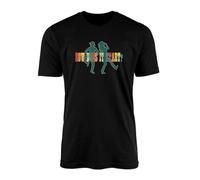 SMARTYPANTS How Does It Start T-Shirt Top Tee - Line Dancing Tap Dance Classic Cowboy Western Vintage Retro Bold Causal Cowgirl Bohemian Rodeo Comfortable Gift Present (Large, Black)