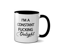 SMARTYPANTS I'm A Constant Delight Mug- Funny Joke Novelty Colleague Work Present Gifts Idea Ceramic Handle Idea Heavy Duty Handle Dishwasher and Microwave Safe