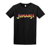 SMARTYPANTS Jumanji - Retro Classic Kids Movie Inspired T-Shirt (Small) Black