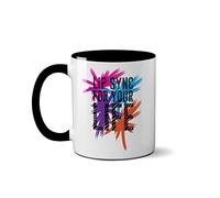 SmartyPants Lip Sync for Your Life Mug - TV Drag Race Queen Ceramic Hot Cold Drinks Cup Gift (Black Handle Prime)