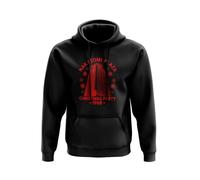 SMARTYPANTS Nakatomi Plaza Christmas Hoodie Pullover - Novelty Festive Merry Xmas Eve Work Party 1988 Action Thriller Detective Classic Movie Film Cinema Gift Present (5XL, Black Prime)