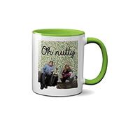 SMARTYPANTS Oh Nutty! Mug - Funny Joke Novelty TV Show Cup Presents Gifts Ideas Tea Coffee Novelty Heavy Duty Handle Dino Coated Dishwasher/Microwave Safe Sublimation Ceramic