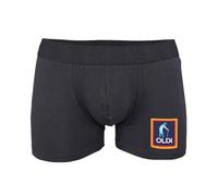 SMARTYPANTS Oldi Man Mens Boxers - Novelty Boxer Shorts Breifs Trunks Underwear For Him Funny Old Joke Father's Day Birthday Dad Daddy Husband Grandad Gift Present (XL, Black)