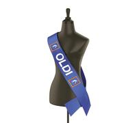 SMARTYPANTS Oldi Man Royal Blue Sash - Novelty Fun Old Joke Men Dad Daddy Father Husband For Him Retirement Birthday Celebration Gift Present Party Supplies