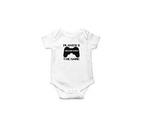 SmartyPants Player 3 Has Entered The Game Babygrow - Cute Adorable Video Games Gaming Xbox Father's Day Mother's Day (White, 6-12 Months)