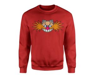 SmartyPants Professor Egg Man Jumper Robotnik Scientist Japan Evil Game Gamer Bad Guy Moustache Goggles Robot Gemstone Ring Fantasy Action Adventure Gift Present (Large, Red)