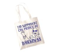 SMARTYPANTS Supposed To Be The Prince Of Darkness Music Sabbath Swearing - Stylish Canvas Shopper Bag with Spacious Interior, and Durable Construction - Perfect Accessory for Everyday Use