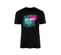 SmartyPants Tainted Love T-Shirt - Perfect Christmas Birthday Present 100% Combed Cotton (Black, Large)