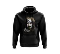 SMARTYPANTS The Exorcist Ghost Black Hoodie Pullover - Halloween Supernatural Ancient Demon Possessed Scary Horror Thriller Classic Cult Film Movie Cinema Gift Present (Medium, Black Prime)