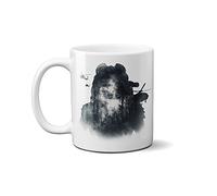 SMARTYPANTS The Predator 2018 IMAX Movie Military Forest Face Ceramic 11 Oz Mug Coffee Cup - White (Mug)
