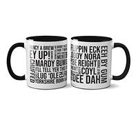 SmartyPants Yorkshire Sayings Mug - Funny Yorkshire County Present Gift Ideas Tea Coffee Novelty Heavy Duty Handle Dino Coated Dishwasher/Microwave Safe Sublimation Ceramic