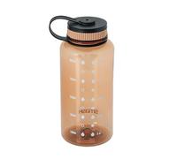 Smash 1 Litre Screw Cap Wide Mouth Water Bottle with Water Markings, Toffee