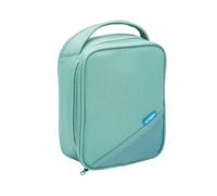 Smash 20897 Basic Insulated Lunch Bag, Fabric, Green | Smash Blue IQ Lining, This lunch bag can collapse for easy storage.
