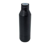 Smash 360° Edge Stainless Steel Insulated Water Bottle - Double Wall, Leak Proof, One-Touch Screw Top Lid, 360° Drinking Edge, Black