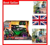 Smash & Bash Grave Digger RC Monster Truck 1:15 Scale Outdoors Indoor Durable