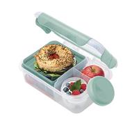 Smash Bento Lunch Box, Fern Green, 1.6 Liter Capacity