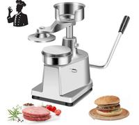 Smash Burger Press & Meat Patty Former Kit for Home & Commercial Use 4"