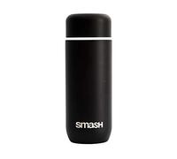 Smash Coffee Flask, Black, 5cm x 5cm x 16cm | Double Wall | Screw Top Lid | Stainless Steel