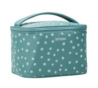 Smash Cube Insulated Lunch Bag, Nylon /600D, 4 liters, Polka Dot Sage, Cube Bag