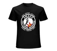 Smash Cultural Marxism Mens Unisex Tee Short-Sleeve T-Shirt Black M