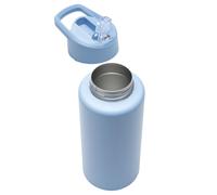 Smash Double Wall Stainless Steel 1 Litre Reusable Water Bottle - Blue