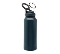 Smash Double Wall Stainless Steel Magnetic Phone Holder Water Bottle 1L /34oz, Navy