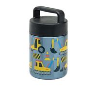 Smash FL-5058 Handled Flask-400ml Kids Food Flask/Jar, Stainless Steel, 400 milliliters, Blue