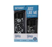 Smash Football Themed Sipper Water Bottle Set