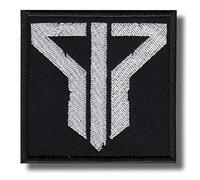 Smash Into Pieces Patch Badge Embroidered Iron on Applique