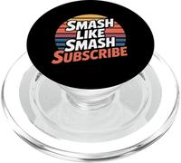 Smash Like Smash Subscribe Viral Content Creator - PopSockets PopGrip for MagSafe