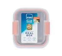 Smash Microwave Safe Stainless Steel Lunch/Sandwich/Meal Box, Pink
