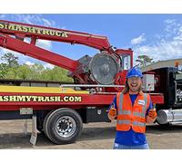 Smash My Trash Truck with Handyman Hal | Smash Trash Garbage Dumpster Truck