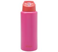 Smash Pink & Red Stainless Steel Sipper Water Bottle-1 litre