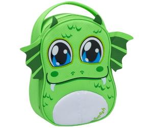 Smash Polyester Boggle Monster Lunch Bag, Set of 1, Green