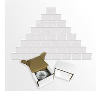 Smash Proof Mug Boxes 10oz,11oz for Shipping and Gifts, Cardboard Boxes White Shipping Box, 150 x 110 x 95mm Kraft Corrugated Small Mailing Boxes (72)