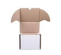 Smash Proof Mug Boxes - Protective Packaging for 11oz Mugs - 15 x 11 x 9.5 cm Strong Corrugated Cardboard Boxes - White Gift Boxes for Mugs, Small Postal Box for Safe Shipping (100)
