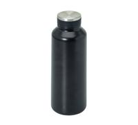 Smash Stainless Steel Double Wall Screw Top 500ml Rivus Water Bottle Black