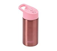 Smash Stainless Steel Drink Bottle with Flip Top Lid and Straw - Marshmallow 500ml